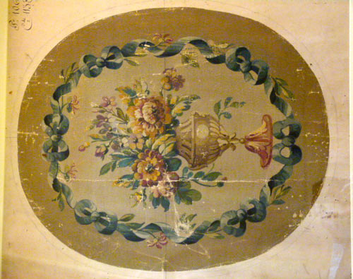 Laid on linen, inscribed in pencil top right 'Po=106 Cde=1137', stenciled in ink verso: 'P106 C1137', framed Size: 22 x 19.5"